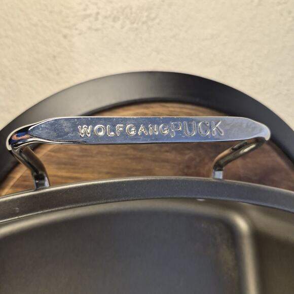 Wolfgang Puck 16" Turkey Roaster Roasting Grey Non-Stick Pan 16 x12 - Picture 10 of 10